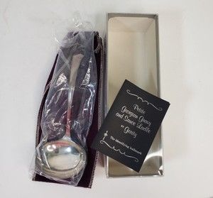 Gerity Georgian 1985 Silver-plate Petite Gravy and Sauce Ladle 8"